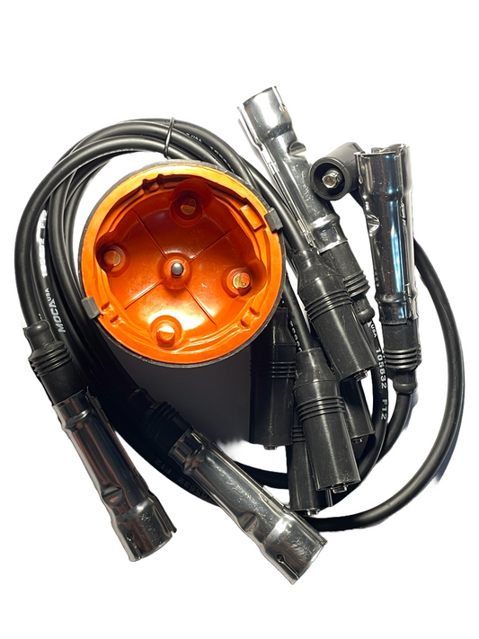 Volkswagen Golf 1 Ignition Wire Set and Distributor Cap